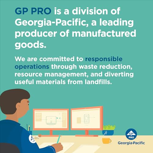 Pacific Blue Select Premium 2-Ply C-Fold Paper Towels by GP PRO (Georgia-Pacific) , White, 23000, 120 Towels Per Pack, 12 Packs Per Case