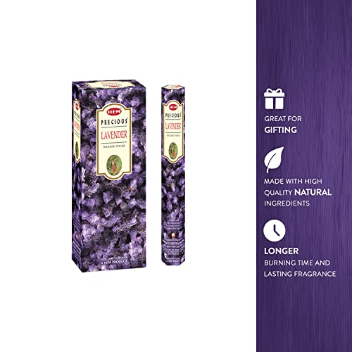 Natural Lavender Incense Sticks - 120 Pack Hand-Rolled Floral Home Fragrance