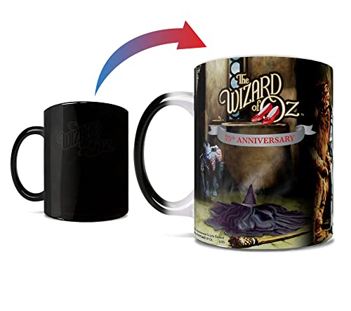 Black Morphing Mugs Wizard of Oz 75th Anniversary Melting Witch Ceramic Mug