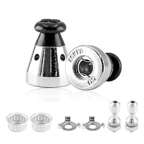 Universal Pressure Cooker Relief Jigger Valve Kit - 80KPA, 2-Pack
