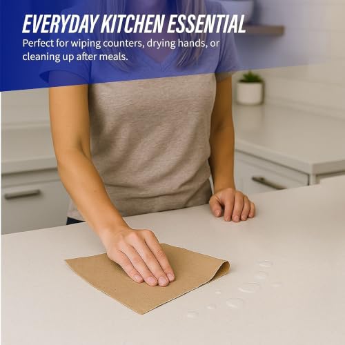 Multifold 1-Ply Kraft Paper Hand Towels, 9.25" x 9.4" (4,000 Sheets)