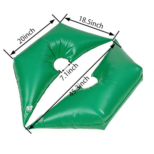 19 Gallon Slow Release Tree Watering Bag - Deep Root Drip Irrigation Ring