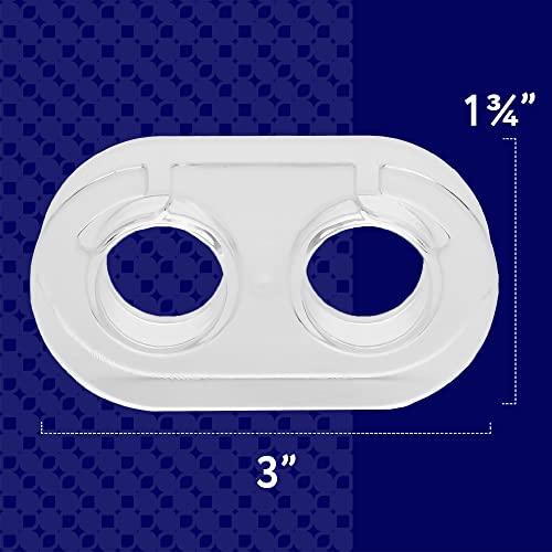Clear Window Blind Cord Winders - 4 Pack, Heavy Duty Cord Organizer