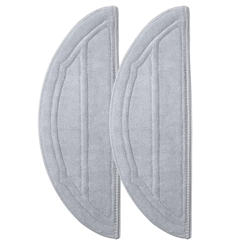 roborock Replacement Mop Cloths for Q10 S5 and Q10 S5+ Robot Vacuum and Mop, Compatible with Single Vibrating Zone Mop Mount, 2-Pack