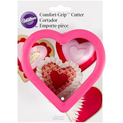 Wilton Comfort Grip Heart Cutter (Each) – Extra-Deep Stainless Steel Cutter
