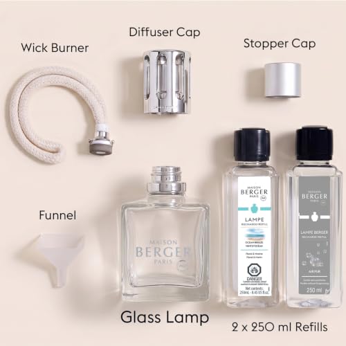 Square Catalytic Lamp Starter Kit with 2 Fragrance Refills