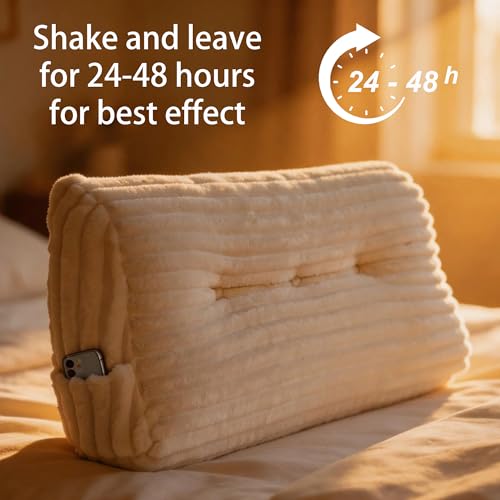 Thickened Headboard Pillow with Removable Cover - Twin XL
