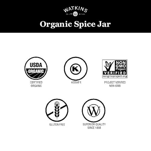 Watkins Gourmet Organic Spice Jar, Chai Powder, 4 Ounce (Pack of 3)