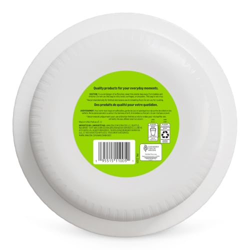 Everyday Disposable Paper Bowls, 10 oz (70 Count) - Microwave-Safe