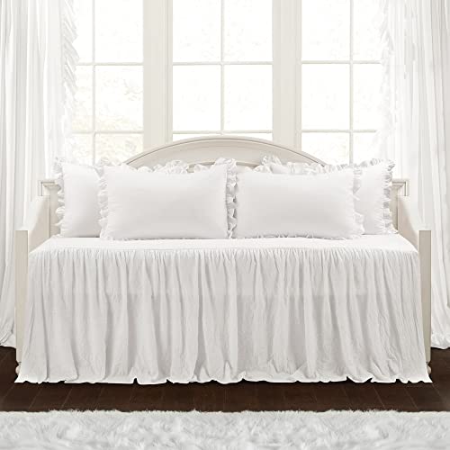 Ruffle Daybed Cover Set - 5 Piece Bedding Set for Twin Bed