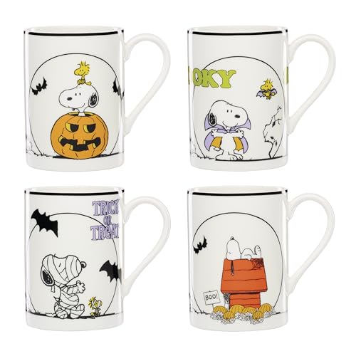 Lenox The Great Pumpkin Halloween Porcelain Mug Set of 4 – Mugs