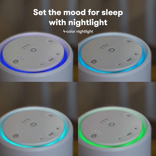 3-in-1 Baby Air Purifier with HEPA Filter, Sound Machine and Nightlight
