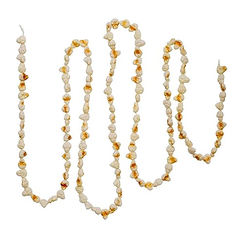 9-Foot Realistic Popcorn Garland for Christmas Tree & Holiday Decor