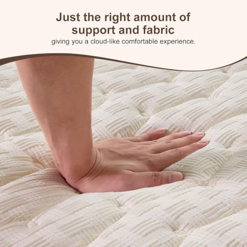 Full Size Japanese Futon Floor Mattress, 3.2 Inch Thick Foldable Sleeping Pad