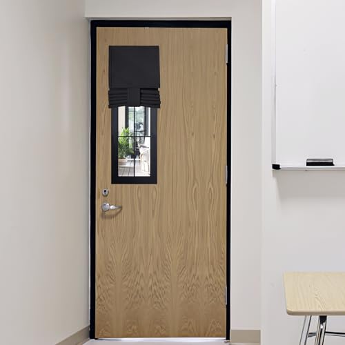 Blackout Door & Window Shade Panel - No-Drill Room Darkening Cover, 8" x 36"