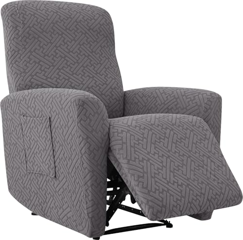 Recliner Chair Cover - 4-Piece Non-Slip Washable Protector