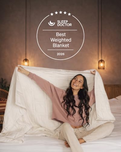 12 lb Weighted Blanket for Adults - 42x72 inches, Cool Cotton