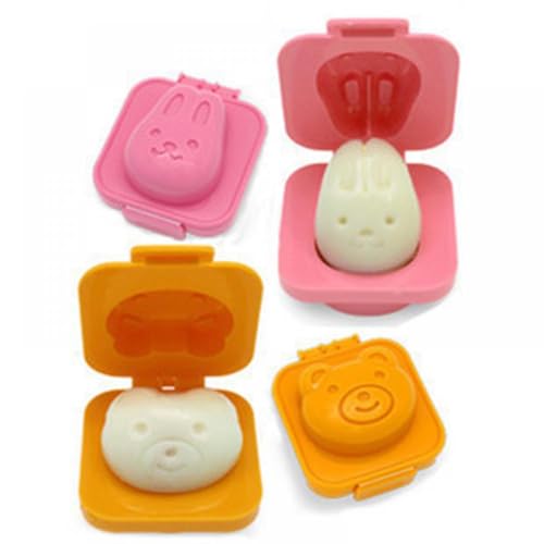 8-Piece Square Hard-Boiled Egg and Sushi Rice Mold Set