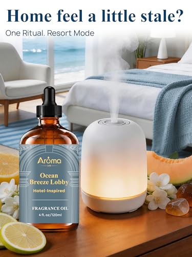 Ocean Breeze Hotel Scent Diffuser Oil - Luxury Home Fragrance (120ml)