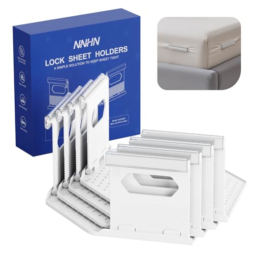 Heavy Duty Bed Sheet Holder Straps - Secure Grip for All Mattress Sizes
