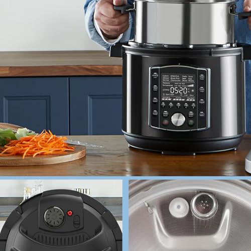 10-Piece Pressure Cooker Replacement Parts Kit for 8QT Cookers