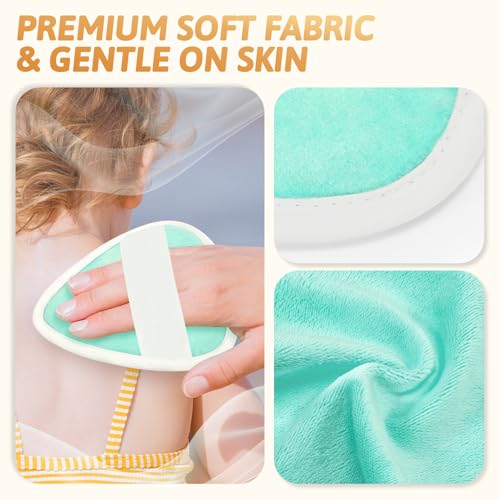 famichan Triangle Sand Remover Powder Puff - Beach & Vacation Essential