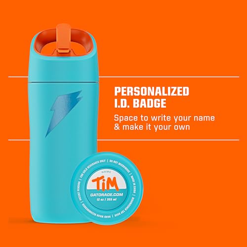 Gatorade Kids Rookie 12oz Stainless Steel Insulated Water Bottle