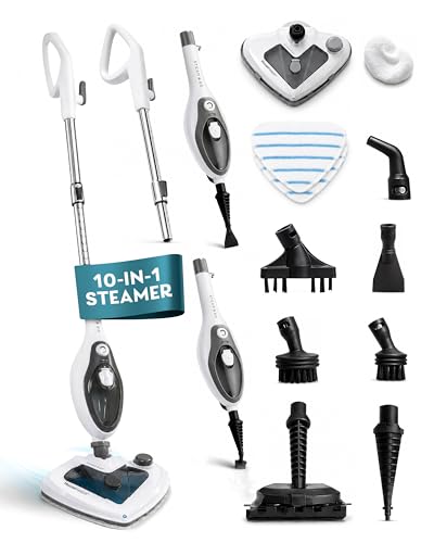 10-in-1 Multi-Surface Steam Mop and Handheld Steam Cleaner