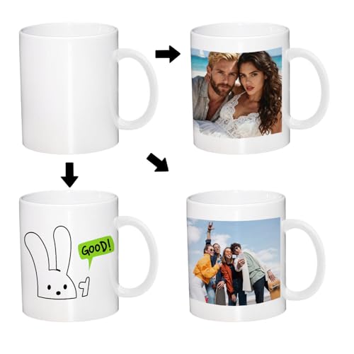 36 Pcs 11oz Sublimation Coffee Mugs White Ceramic - ACPPTYGA