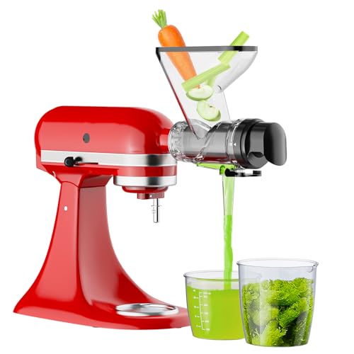 Juicer Attachment for Stand Mixers - Cold Press Fruit & Vegetable Extractor