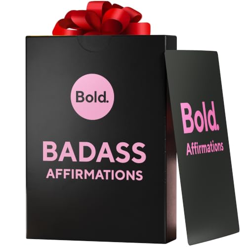 Bold Badass Affirmation Cards for Women, 200 Daily Motivations - 200 Affirmations