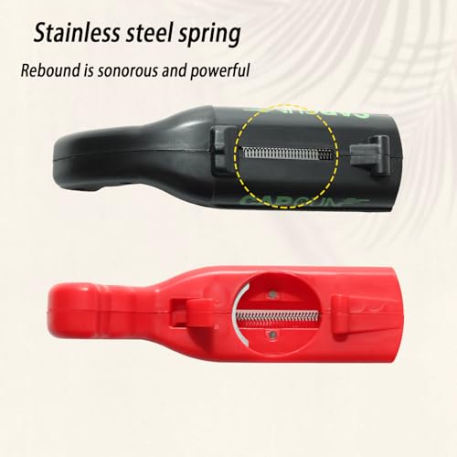 Yuoqin Black Cap Gun Bottle Opener - Fun Novelty Beer Opening Tool Gift for Parties