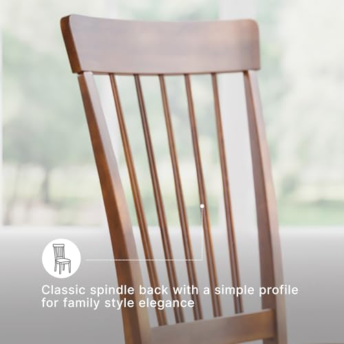 Rustic Brown Signature Design Ashley Berringer 2-Piece Wood Dining Chairs Set