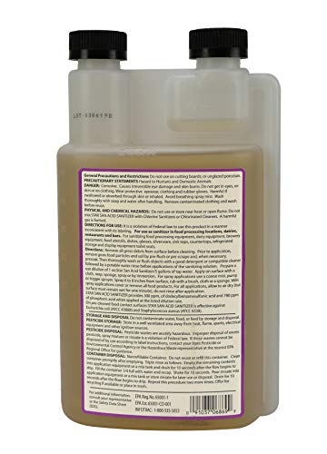 Star San 32 Oz High Foaming Acid-Based No-Rinse Sanitizer