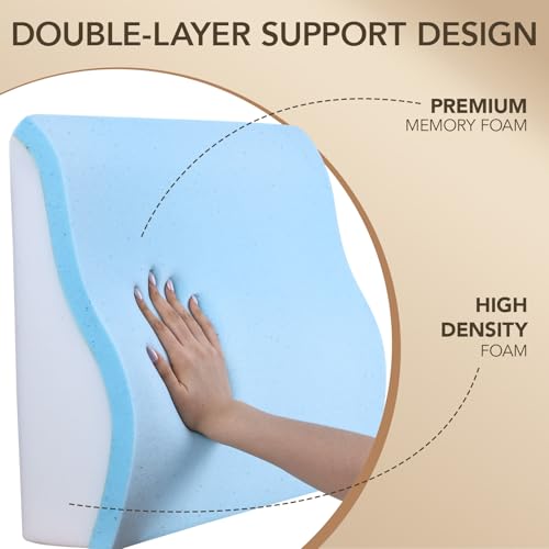 Ergonomic Lumbar Support Pillow for Recliner & Gaming Chairs