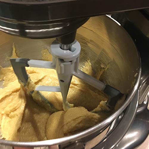 Flex Edge Beater for 6 Quart Bowl-Lift Stand Mixers, Silicone Scraper Paddle