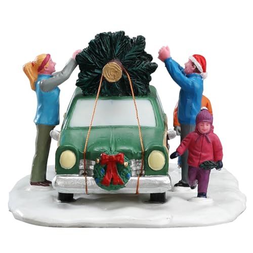 Lemax Christmas Village Tree Transport #43081 Polyresin Figurine