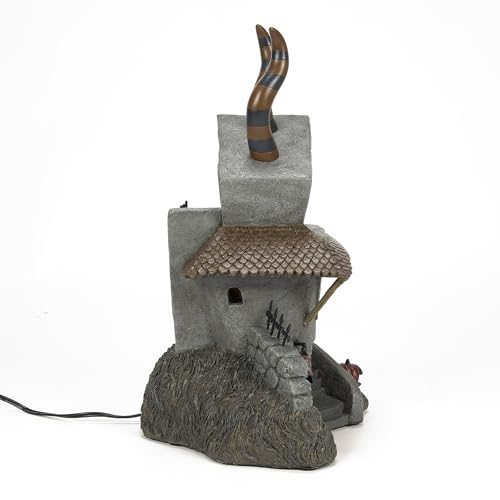 Harlequin Demon House Illuminated Holiday Village Building - 10.67 Inch