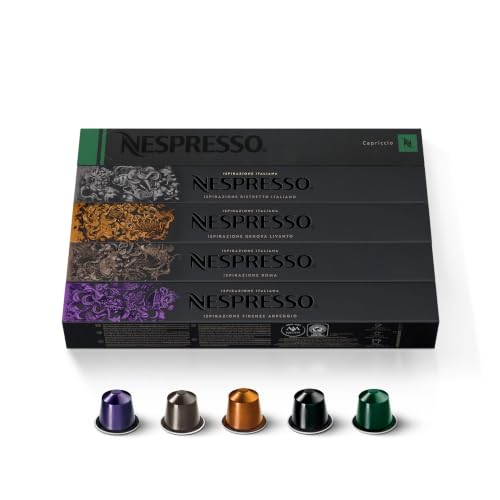 Nespresso OriginalLine Variety Pack Espresso Coffee Pods 50-Count