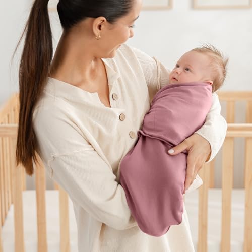 Comfy Cubs Easy Swaddle Blanket 3-Pack - Cotton Baby Swaddles (Size S)