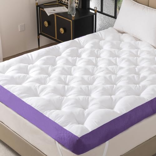 5-Inch Memory Foam Mattress Topper Queen Size - Firm & Breathable
