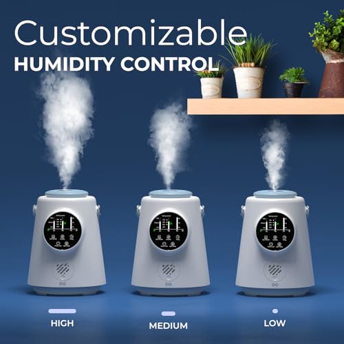 Cool Mist Humidifier 2.5L Top Fill Air Moisturizer for Bedroom