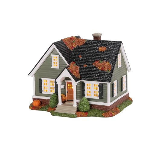 Lighted Ceramic Halloween Village Building - Harvest November 13th