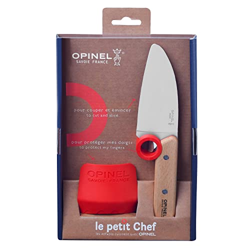 Kids Kitchen Knife Set with Rounded Tip and Finger Guard for Cooking