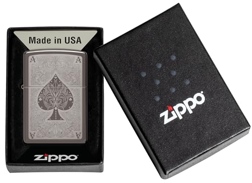 Windproof Ace Lighters - Refillable Metal Design