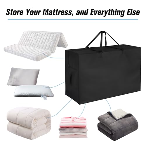 6 Inch Tri-Fold Mattress Storage Bag - Portable & Waterproof