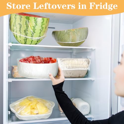 Reusable Elastic Bowl Covers for Bread Proofing & Food Storage (200 Pack)
