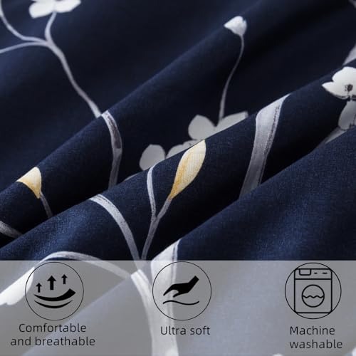 Microfiber Futon Cover with Zipper - Soft, Machine Washable, Full Size