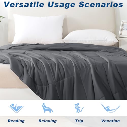 Bedsmile Cooling Comforter Queen Size - Reversible Cold Tech Ice Blanket