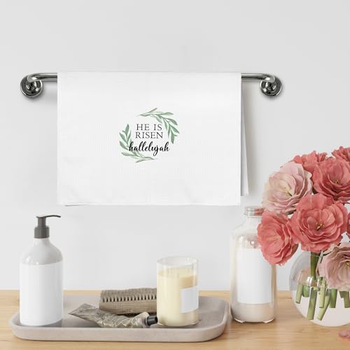 He is Risen Easter Kitchen Towels - 16x24 in microfiber, religious gift (Risen2)